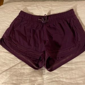 Purple Lulu Lemon Shorts
